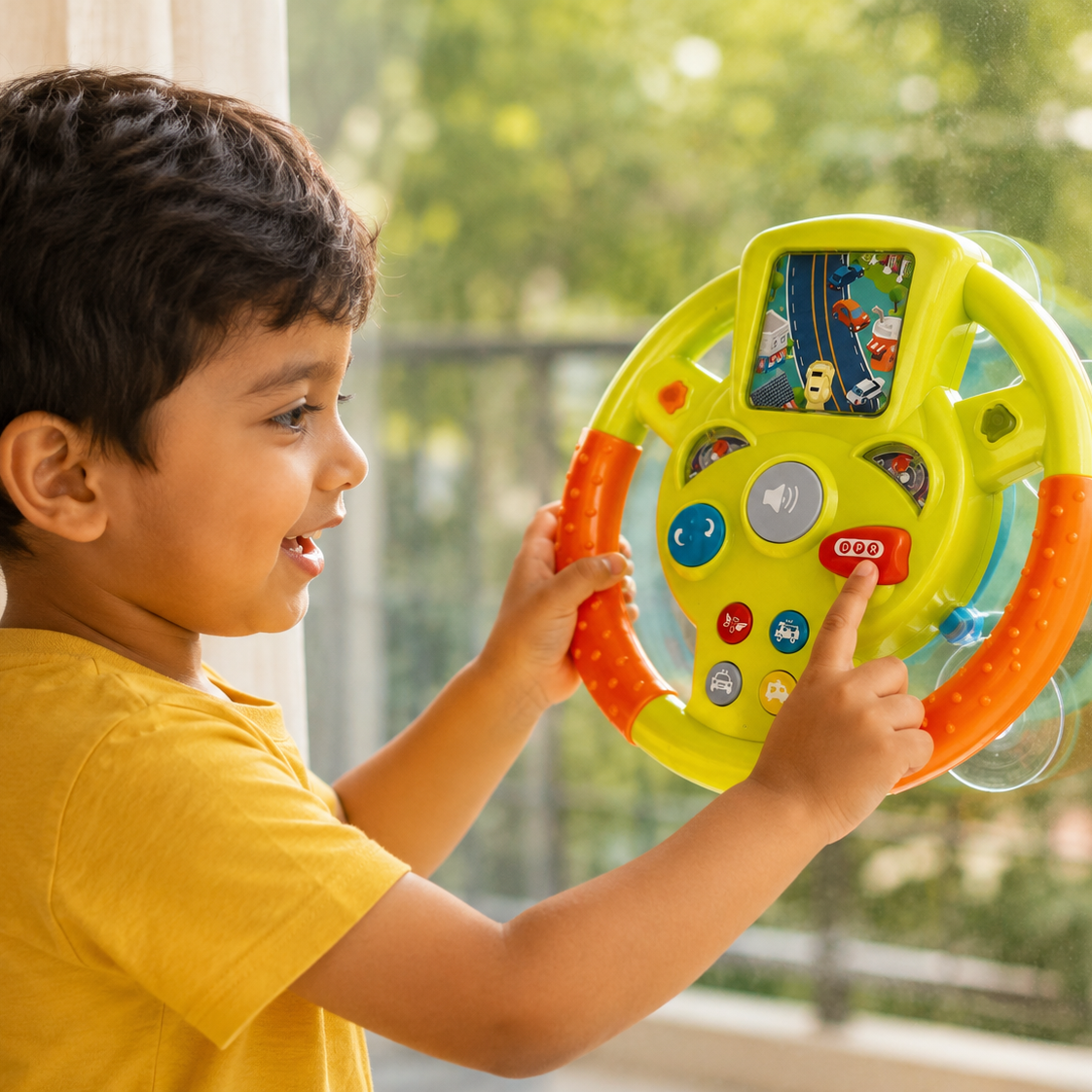 Musical Steering Wheel Toy