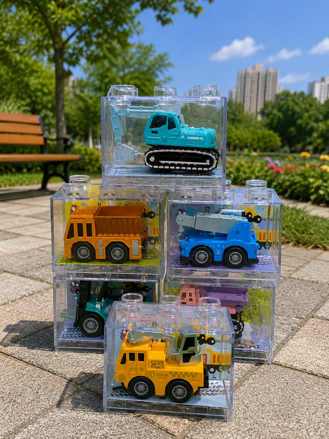 Mini Construction Vehicle Set