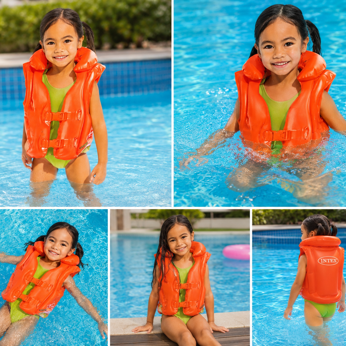 Inflatable Swim Life Jacket