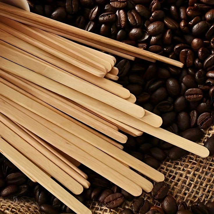 Wooden Coffee Stirrer