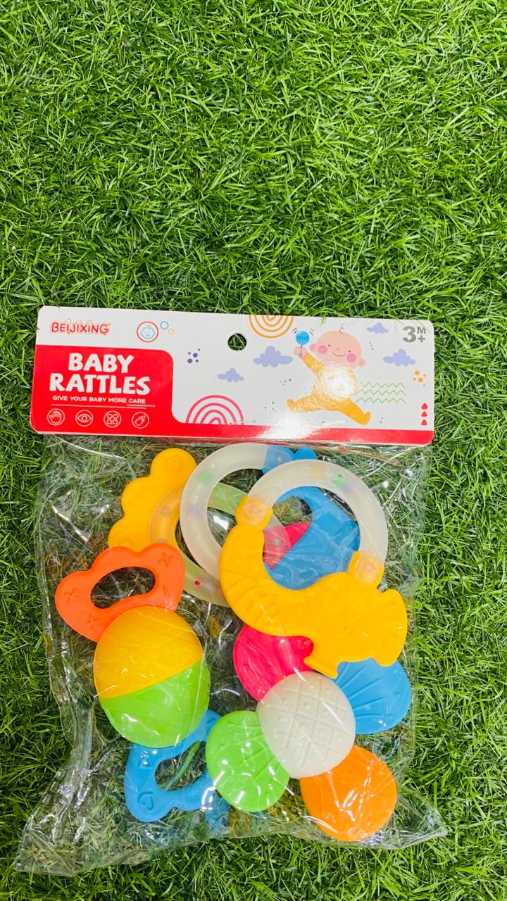 Baby Rattle & Teether Toy Set