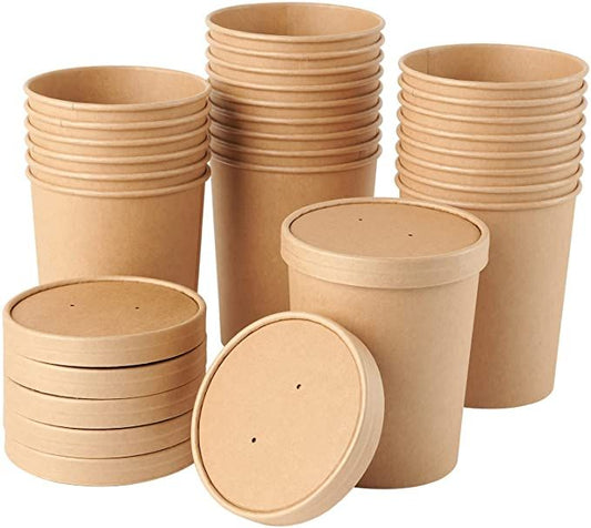 Kraft Food Container 500ml