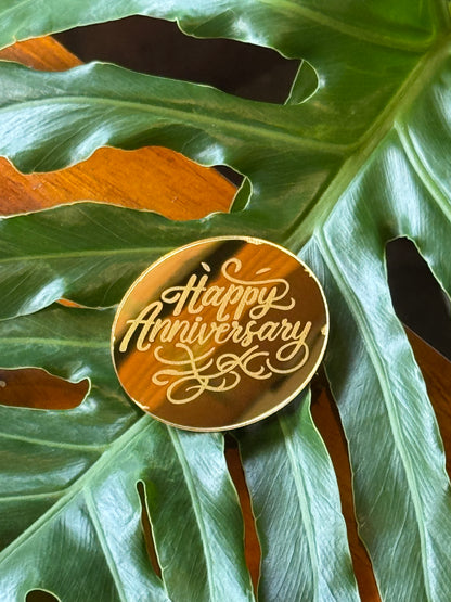 Anniversary Topper