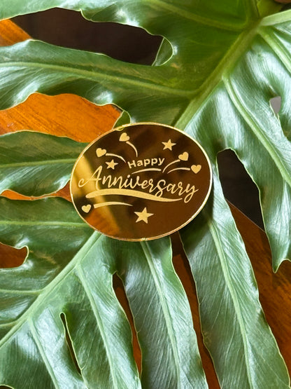 Anniversary Topper