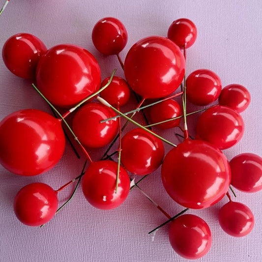 Faux Ball Toppers