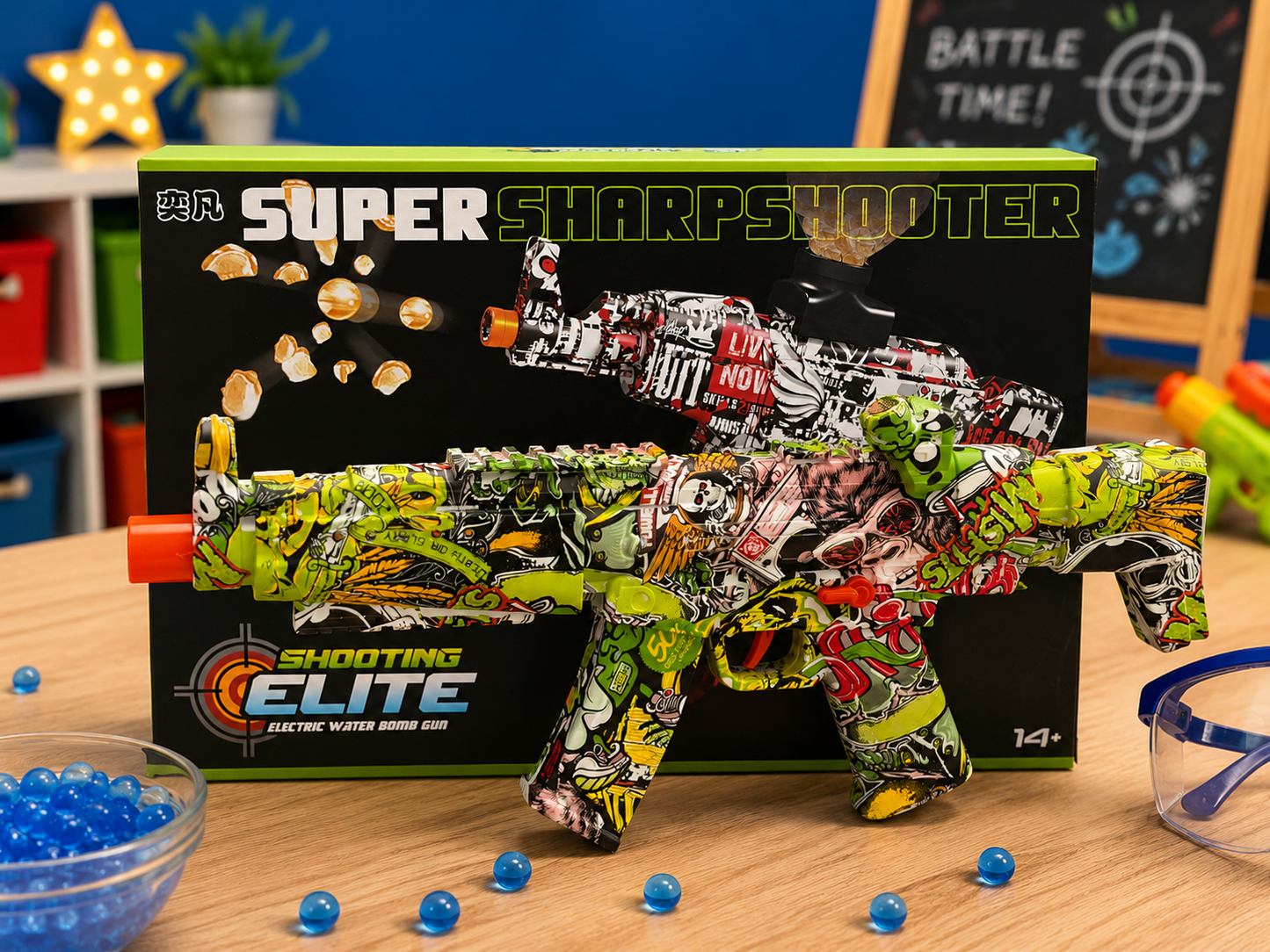 Sharpshooter Electric Water Bomb Gun