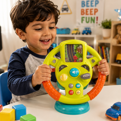 Musical Steering Wheel Toy