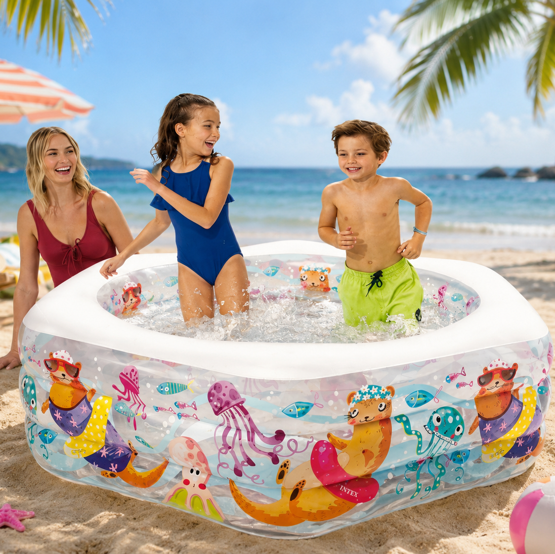 Inflatable Kids Swimming Pool