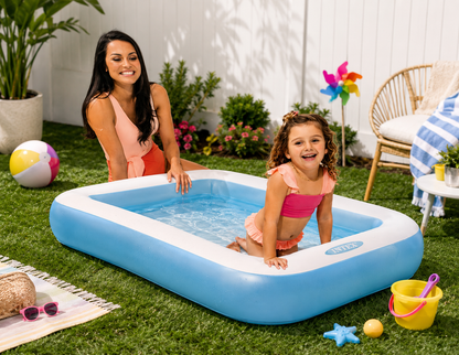Inflatable Rectangular Kids Pool