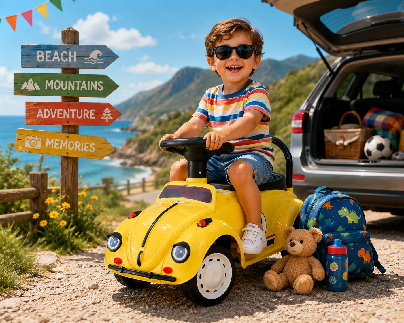 Kids Ride-On Push Car