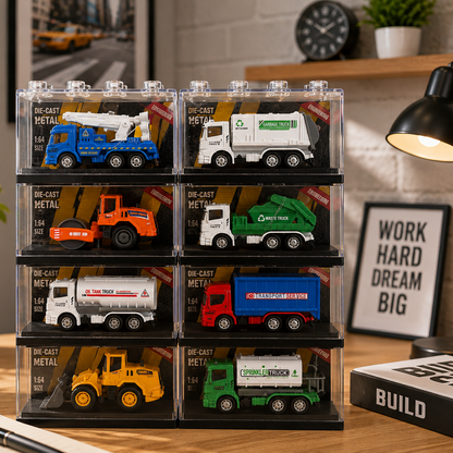 Mini Die-Cast Truck Set