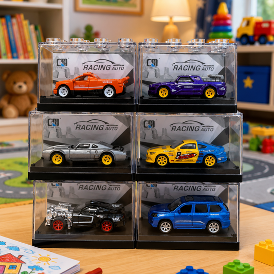 Mini Racing Auto Die-Cast Car Set