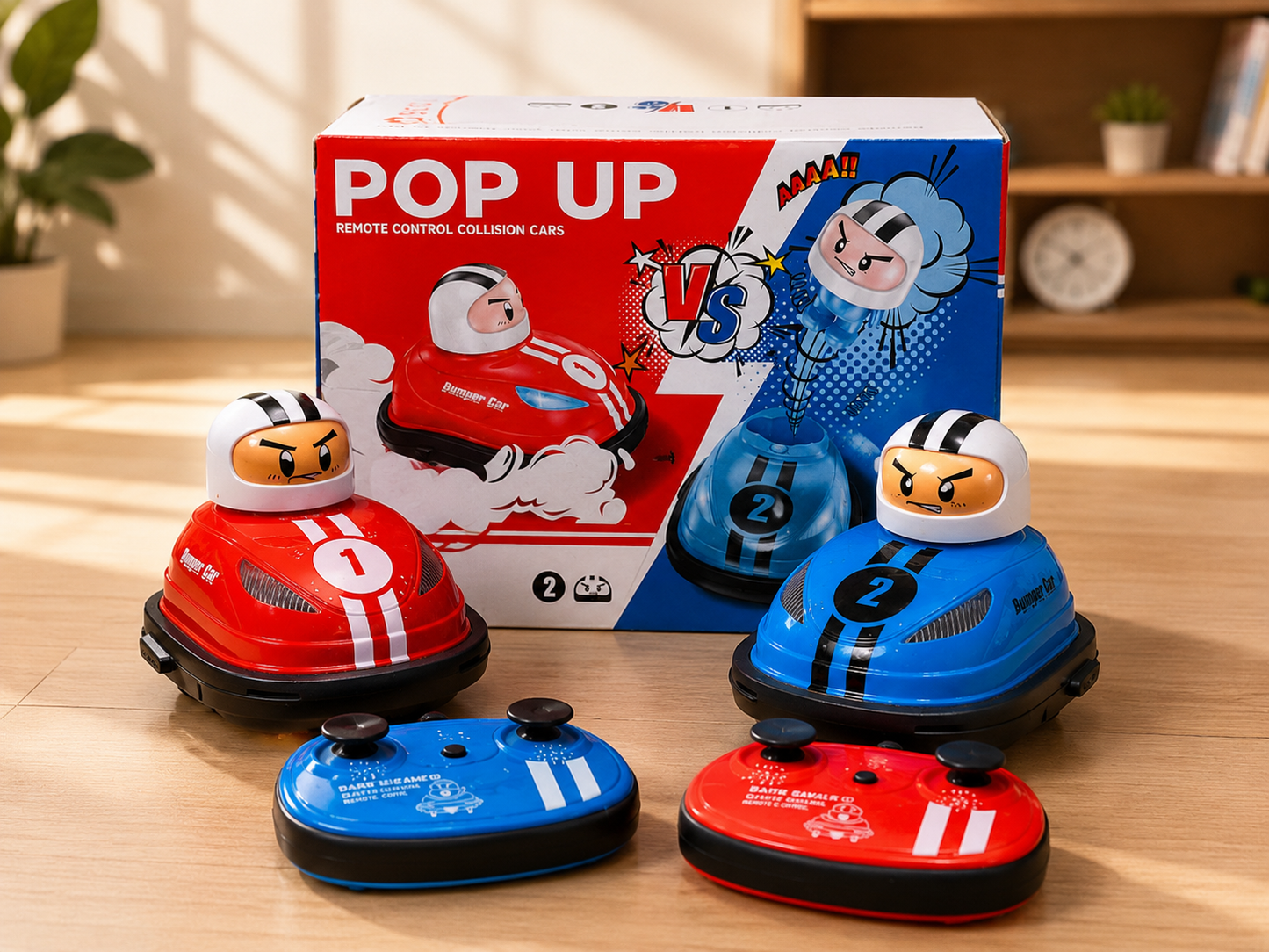 POP UP RC Collision Cars
