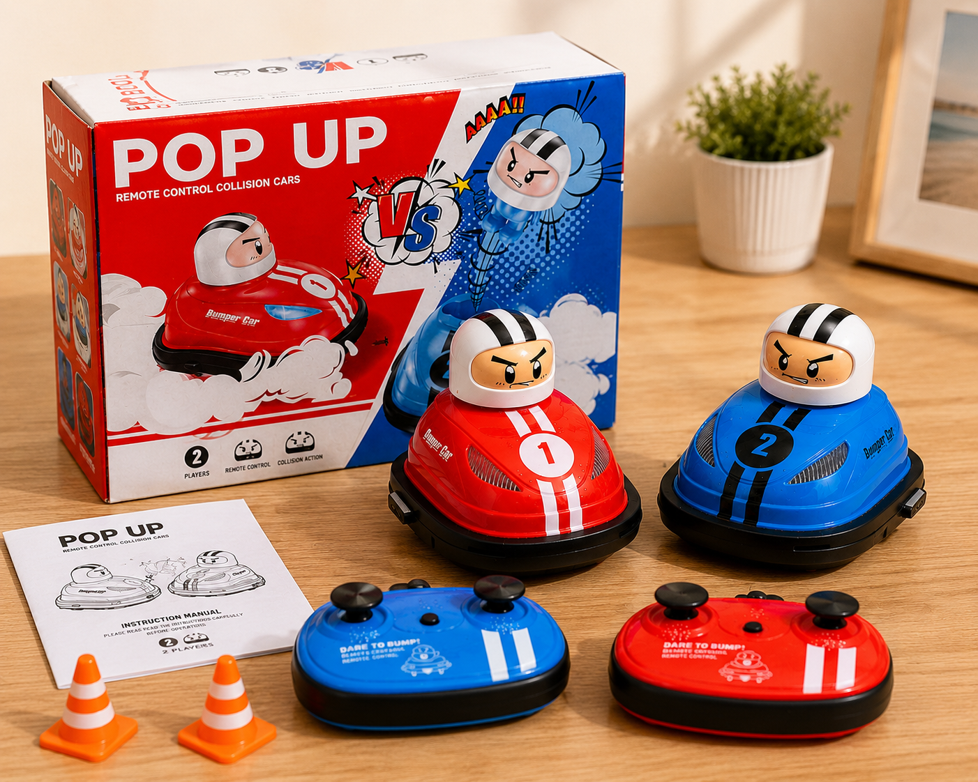 POP UP RC Collision Cars