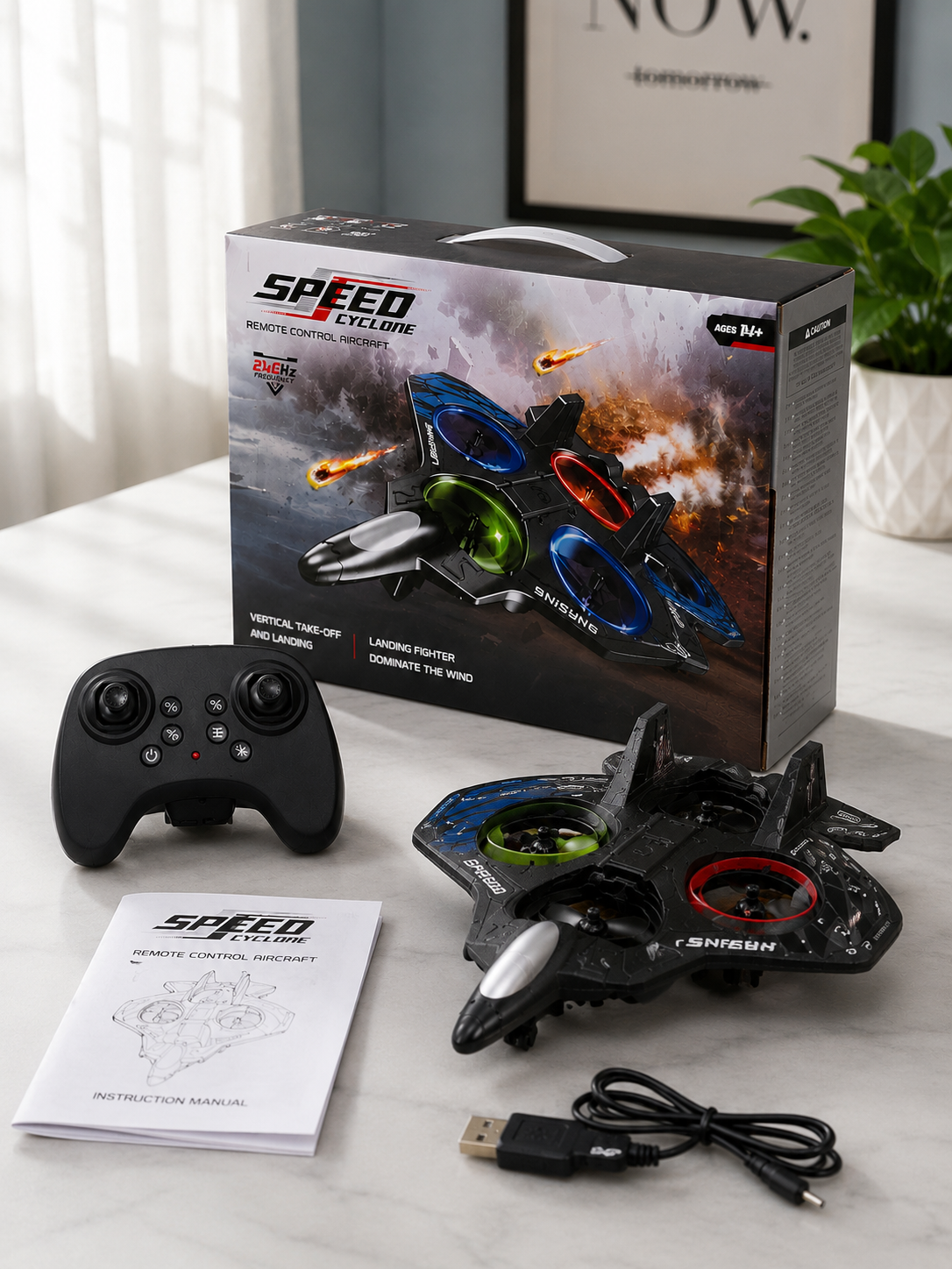 Speed Cyclone RC Aircraft