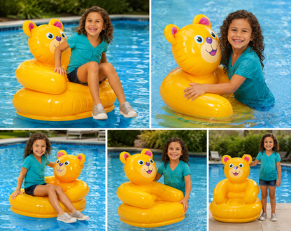 Inflatable Teddy Bear Chair