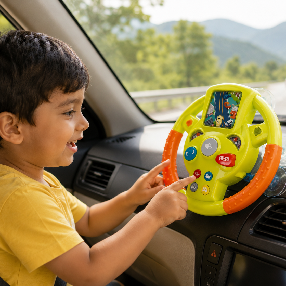 Musical Steering Wheel Toy