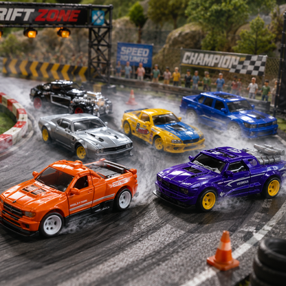 Mini Racing Auto Die-Cast Car Set