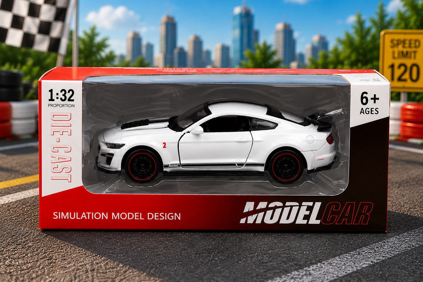 Die-Cast Mettal Car