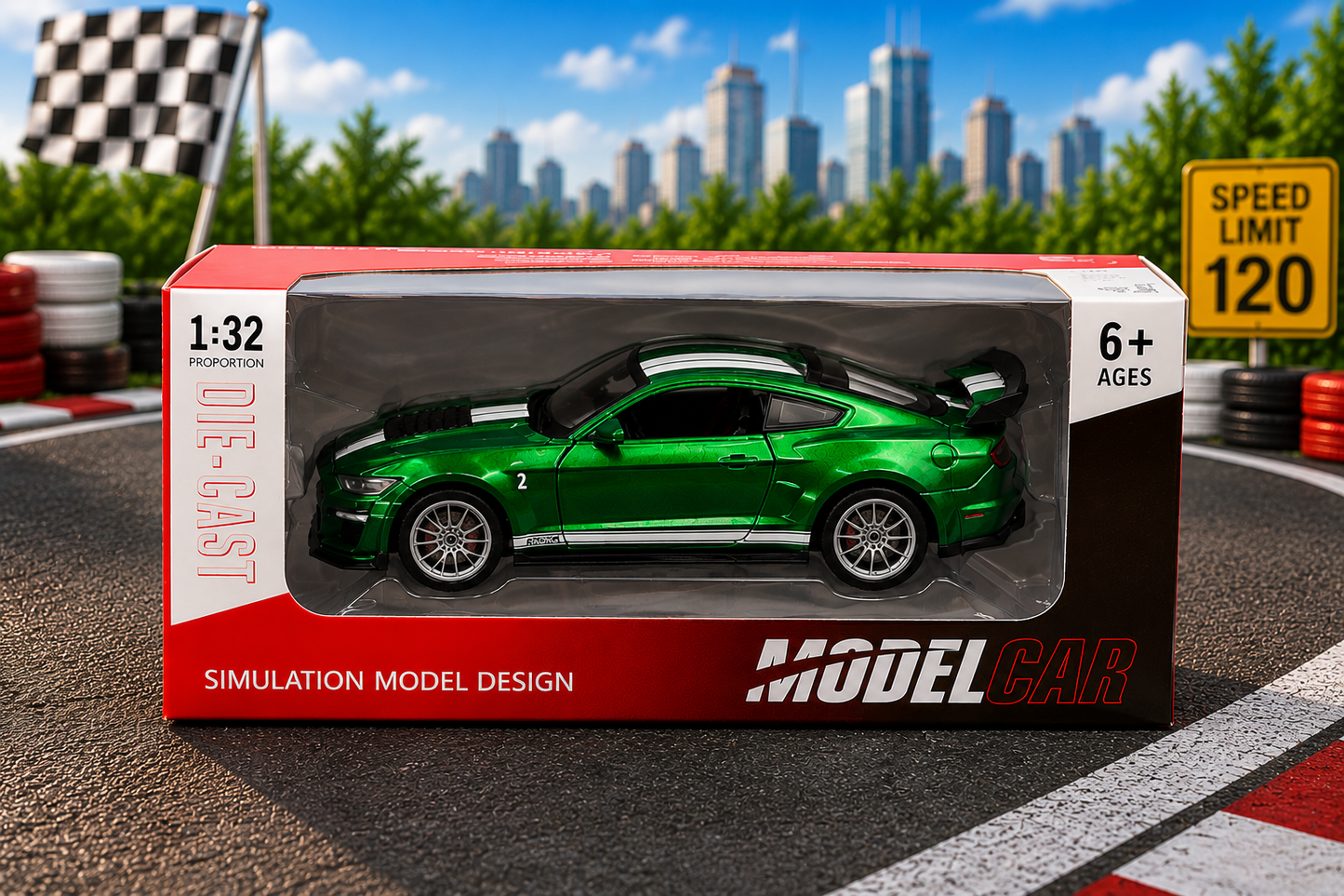 Die-Cast Mettal Car