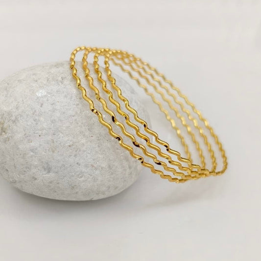 Gold Plated Bangles