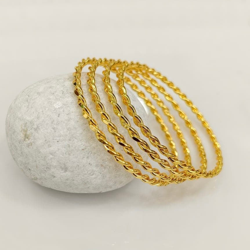 Gold Plated Bangles