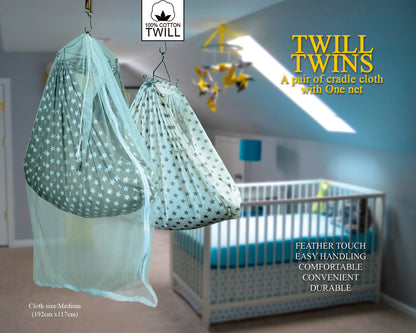 Twill Twins (2 Cloth + 1 Net)
