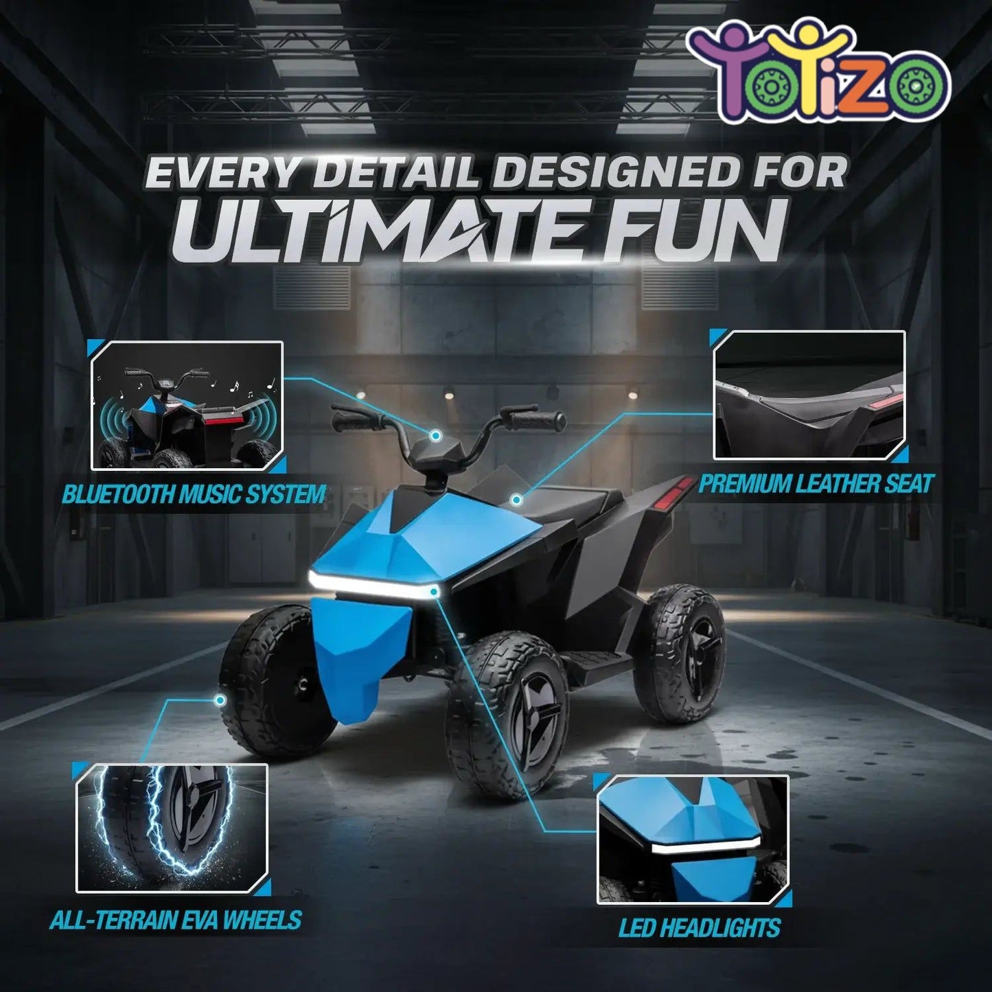 Kids Electric Quad Bike