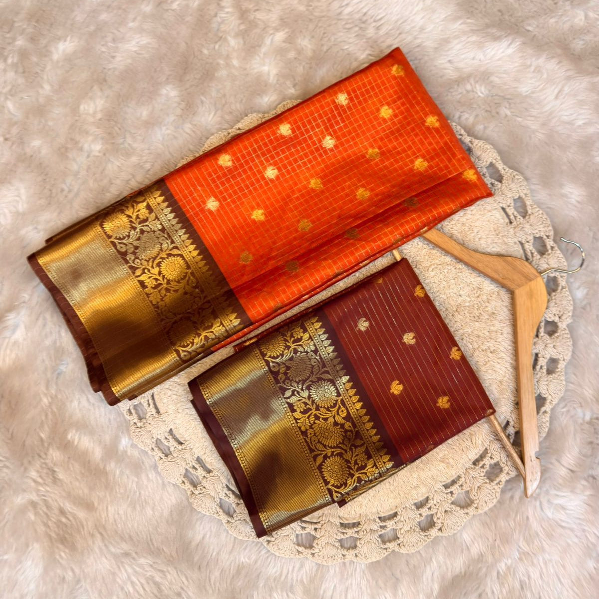 Semi Kanchipuram Silk Saree