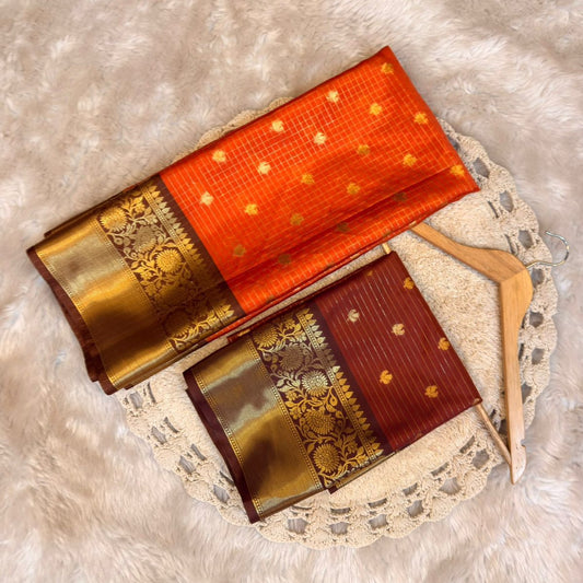 Semi Kanchipuram Silk Saree