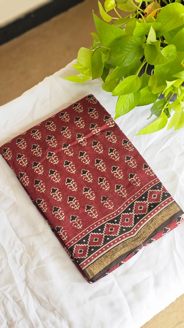 Soft Silk Mix Cotton Saree