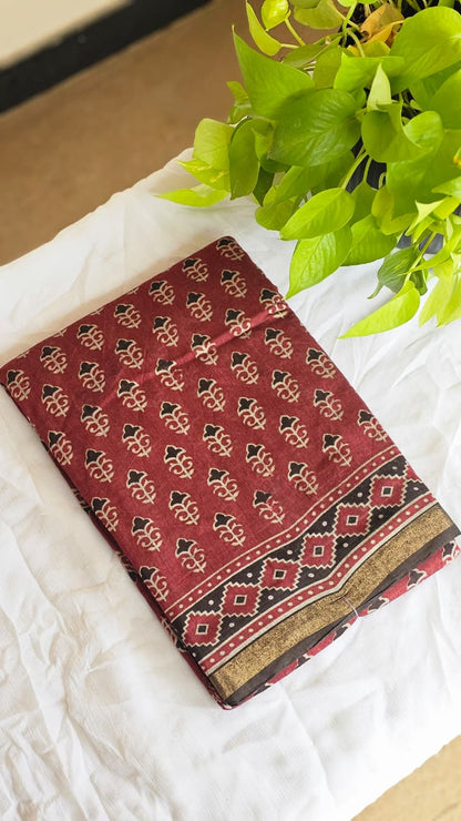 Soft Silk Mix Cotton Saree