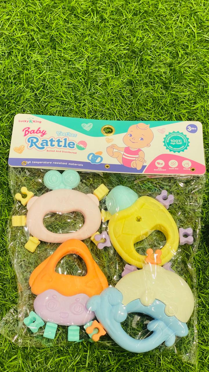 Baby Rattle & Teether Toy Set