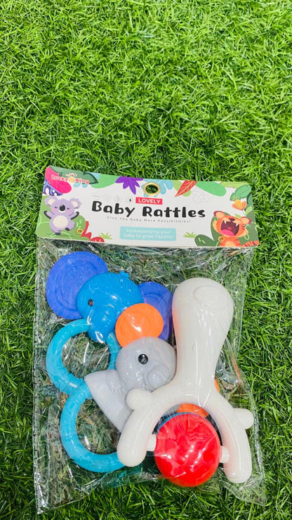 Baby Rattle & Teether Toy Set