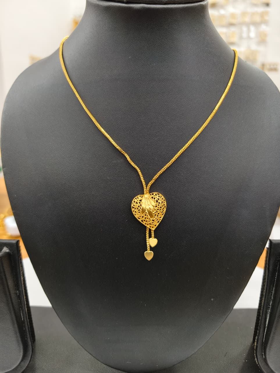 Gold Plated Short Necklace