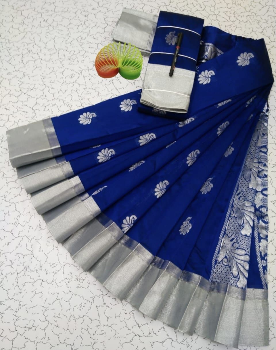 Silver Silk Mercerised Cotton