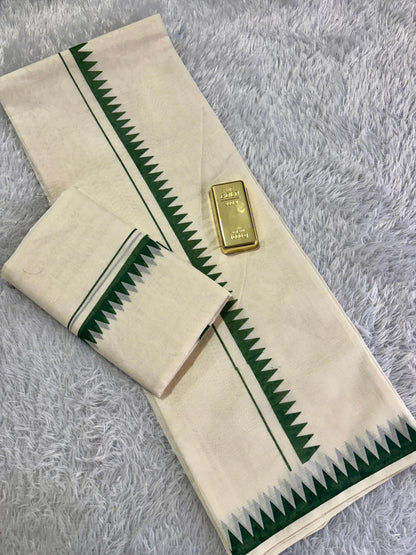 Temple Design Set Mundu