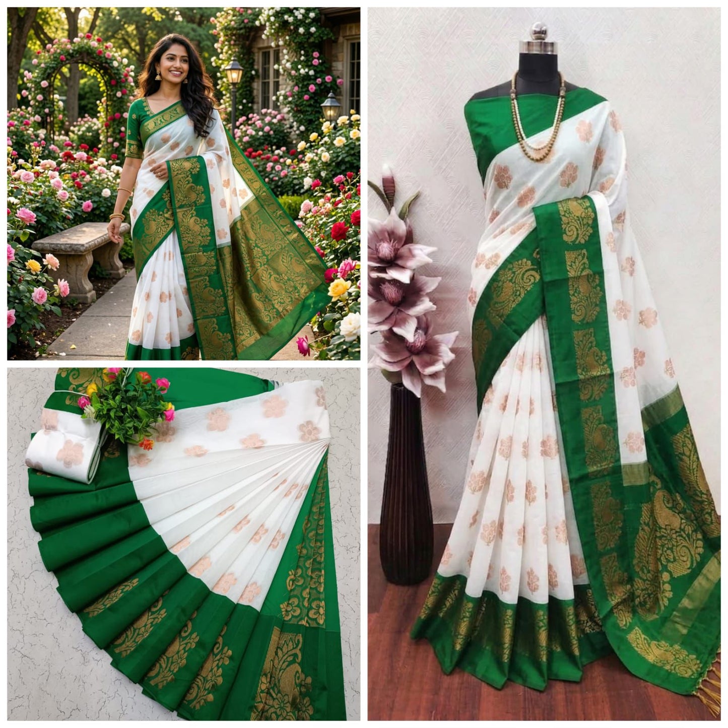 Cotton Silk Saree