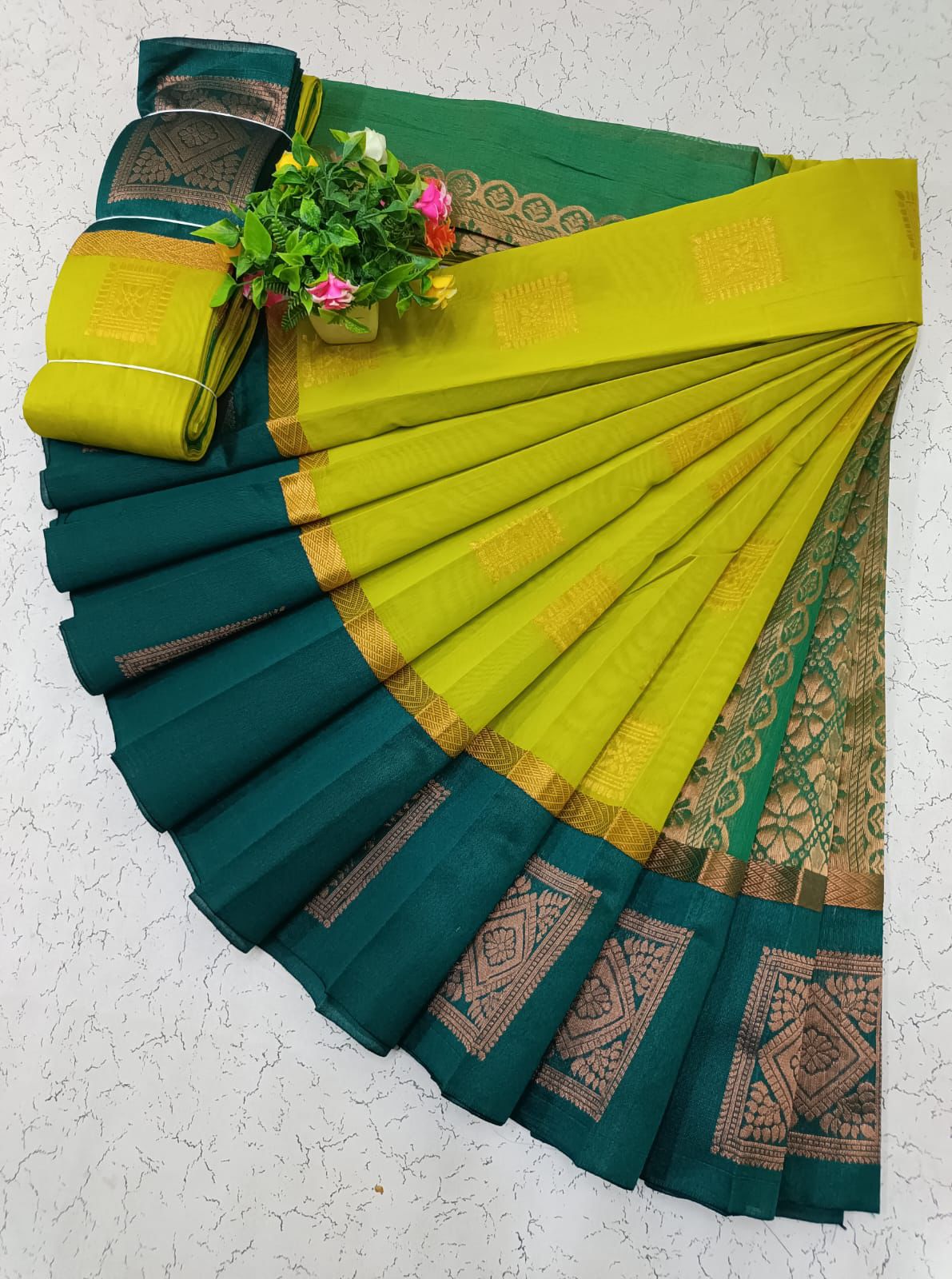 Cotton Silk Saree