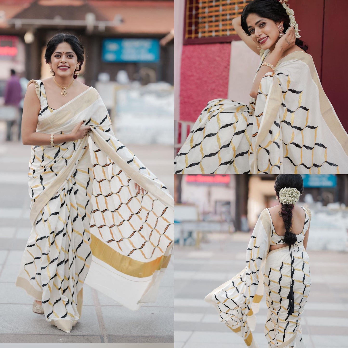 Cotton Kerala Saree