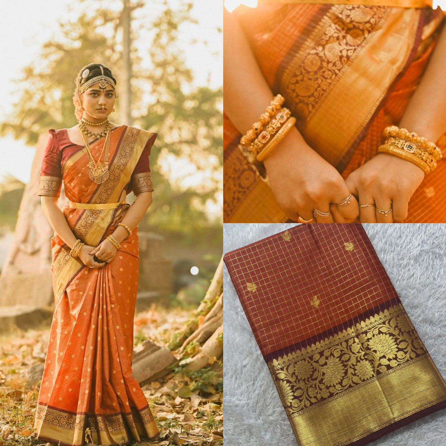 Semi Kanchipuram Silk Saree