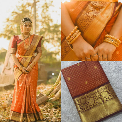 Semi Kanchipuram Silk Saree