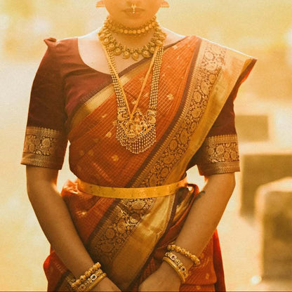 Semi Kanchipuram Silk Saree